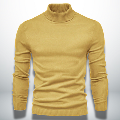 Chaleur Élégante – Pull Col Roulé