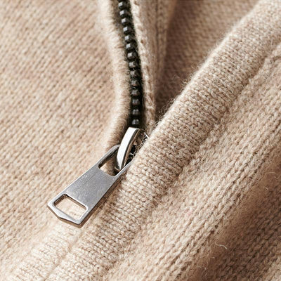 Pull Demi-Zip en Maille Premium