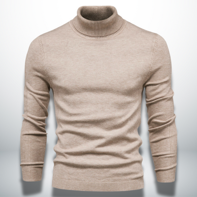 Chaleur Élégante – Pull Col Roulé