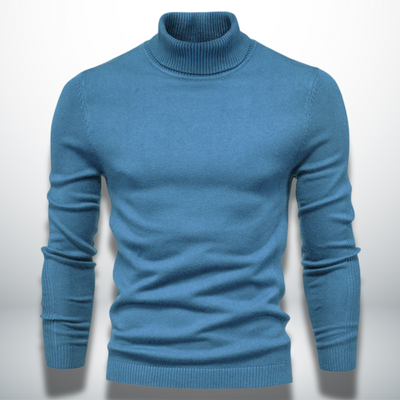 Chaleur Élégante – Pull Col Roulé