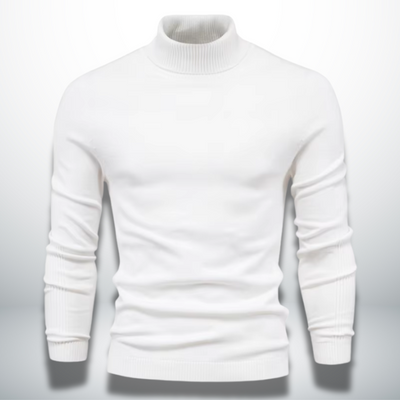 Chaleur Élégante – Pull Col Roulé